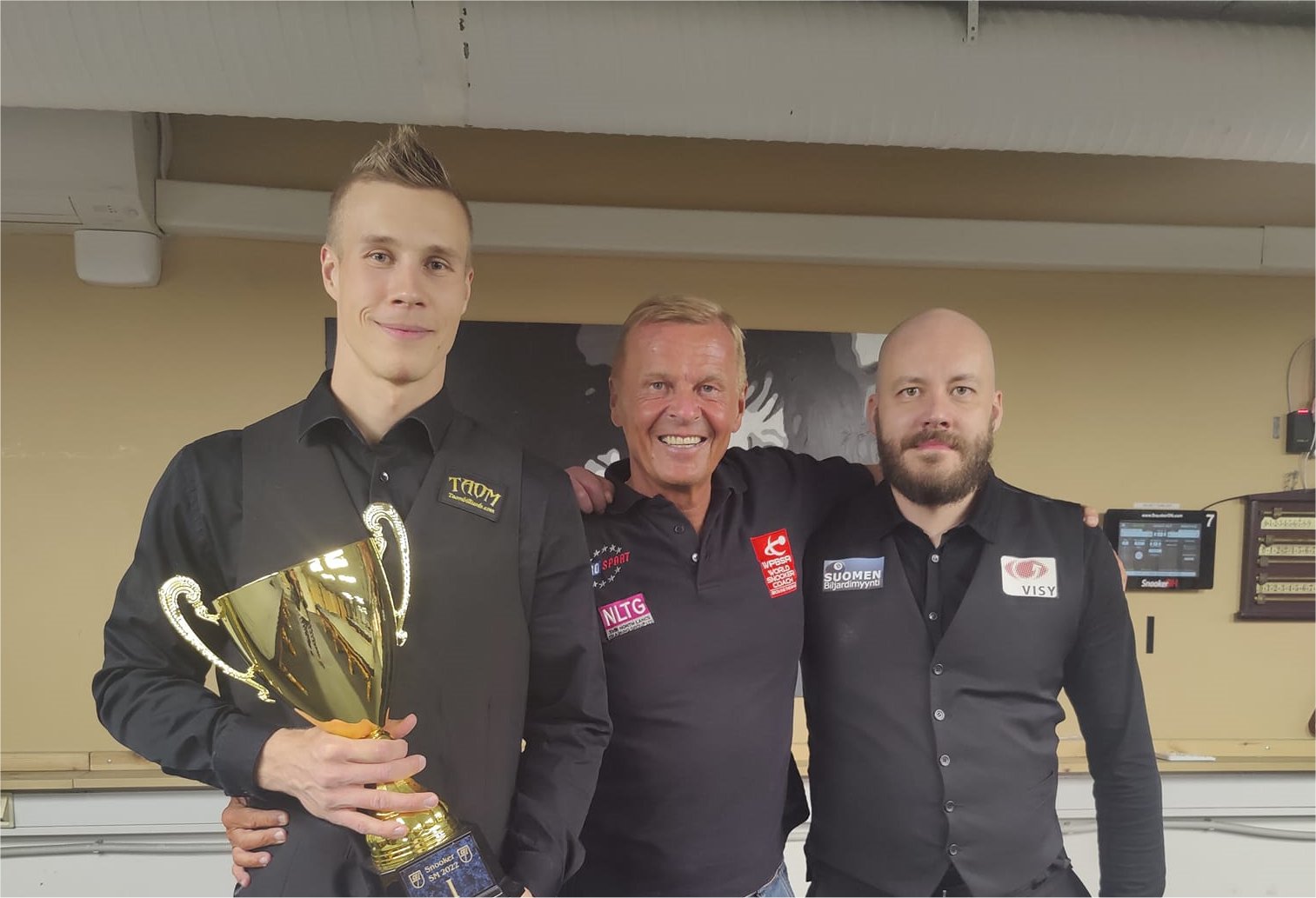 Heikki Niva voitti Snookerin Suomenmestaruuden 2022 Biljardisuomi